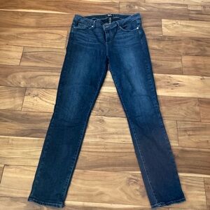 PAIGE Dark Blue Skinny Jeans